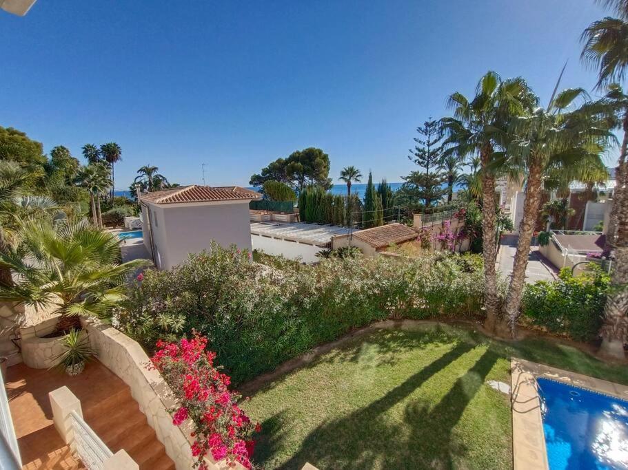 Javea Port Townhouse With Amazing Sea Views & Communal Pool Vila Exterior foto