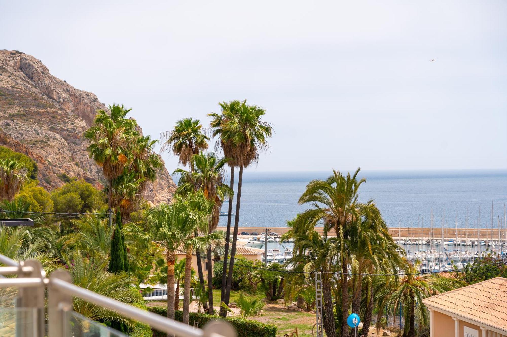 Javea Port Townhouse With Amazing Sea Views & Communal Pool Vila Exterior foto