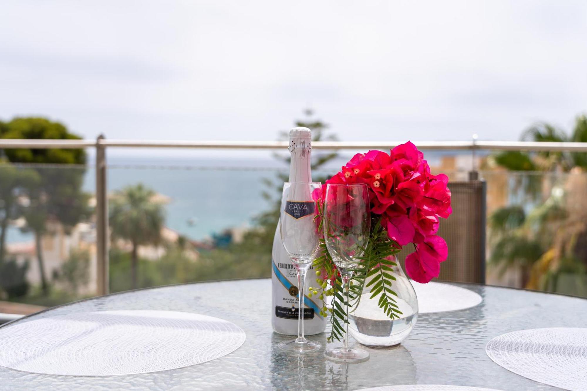 Javea Port Townhouse With Amazing Sea Views & Communal Pool Vila Exterior foto